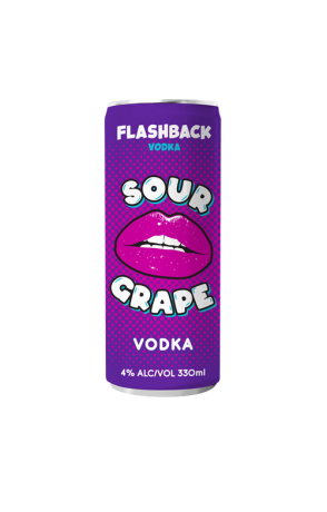 Image of Flashback Vodka Sour Grape Pre Mix