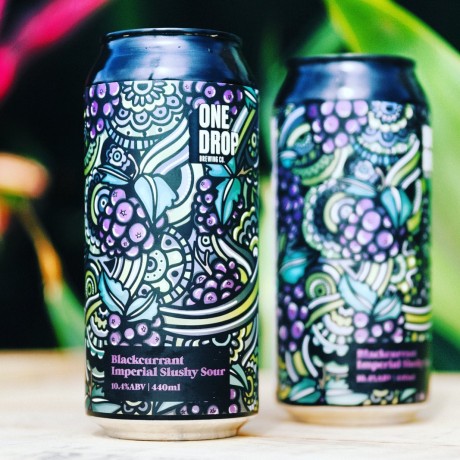 Image of One Drop Blackcurrant Imperial Slushy Sour