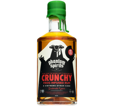 Image of Phantom Spirits Crunchy Frog / K Vintners Syrah Cask Guatemalan Rum 4YO