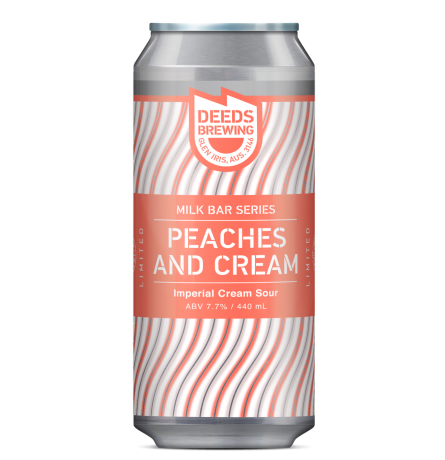 Image of Deeds Peaches and Cream Imperial Cream Sour