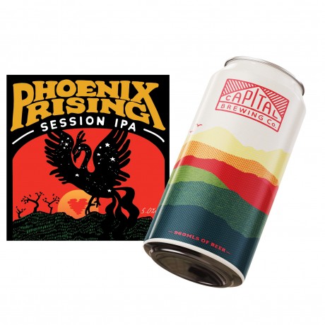 Image of Capital Brewing Phoenix Rising IPA Crowler