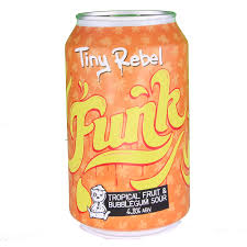Image of Tiny Rebel Funk Tropical Fruit & Bubblegum Sour