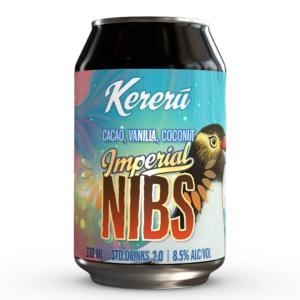Image of Kereru Imperial Nibs Cacao Vanilla and Coconut Porter