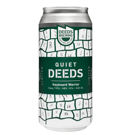 Image of Deeds Keyboard Warrior Hazy Triple IPA