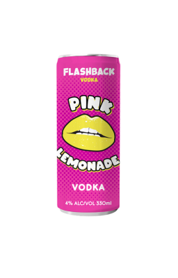 Flashback Vodka Pink Lemonade Pre Mix