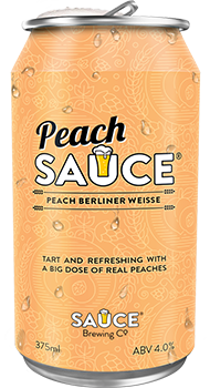 Image of Sauce Peach Berliner Weisse