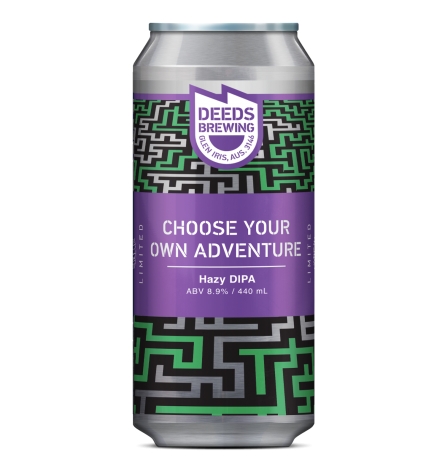 Image of Deeds Choose Your Own Adventure Hazy DIPA