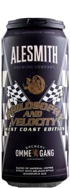 Image of Alesmith Philosophy and Velocity Blend Of Imperial Coffee Stout and Belgian Quad