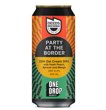 Image of Deeds x One Drop Party At The Border Oat Cream DIPA