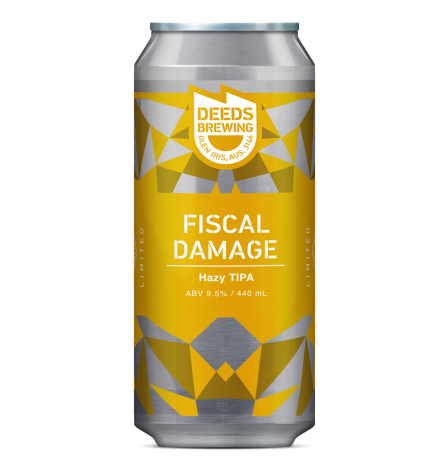 Image of Deeds Fiscal Damage Hazy Triple IPA