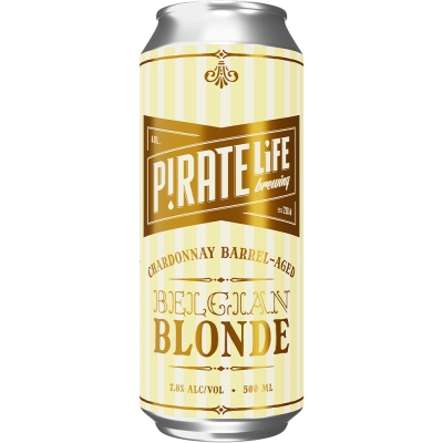 Pirate Life Chardonnay Barrel Aged Belgian Blonde