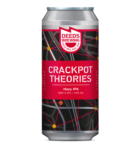Image of Deeds Crackpot Theories Hazy IPA