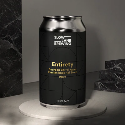 Image of Slow Lane Entirety Bourbon Barrel Aged Russian Imperial Stout