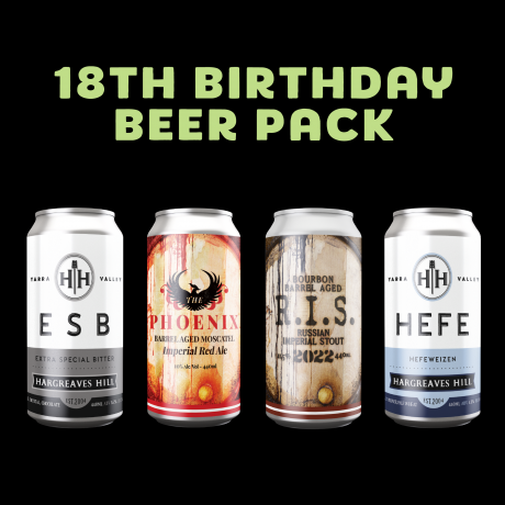 Image of Hargreaves Hill 18th Birthday Mixed 4 Pack