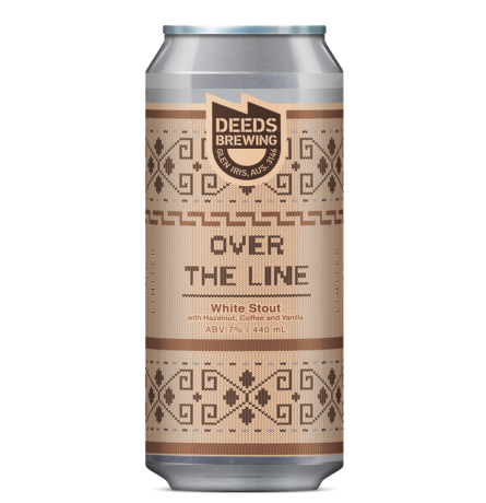 Image of Deeds Over The Line White Stout