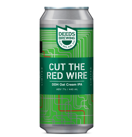 Image of Deeds Cut The Red Wire DDH Oat Cream IPA