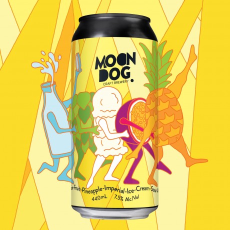 Image of Moon Dog Passionfruit Pineapple Imperial Ice Cream Sour Ale