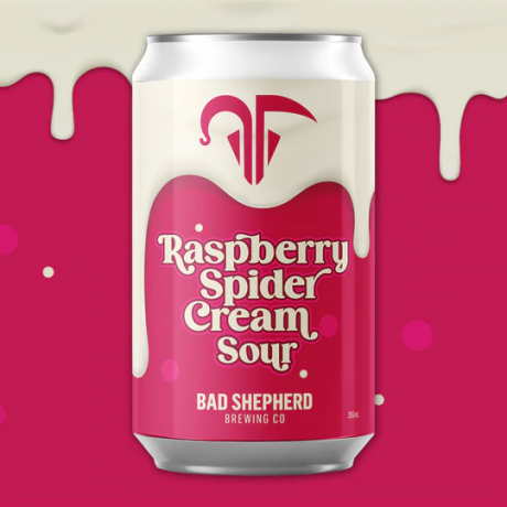 Image of Bad Shepherd Raspberry Spider Cream Sour