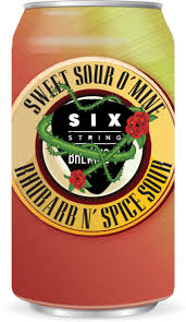 Image of Six Strings Imperial Rhubarb N Spice Sour