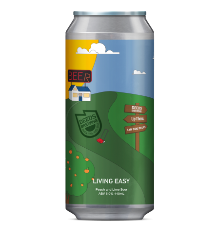 Image of Deeds Living Easy Peach and Lime Sour