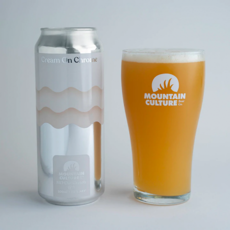 Image of Mountain Culture Cream On Chrome Oat Cream IPA