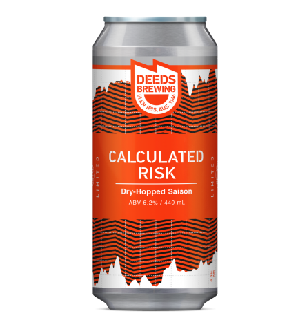 Image of Deeds Calculated Risk Dry Hopped Saison