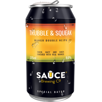 Image of Sauce Trubble & Squeak Double Mango NEIPA