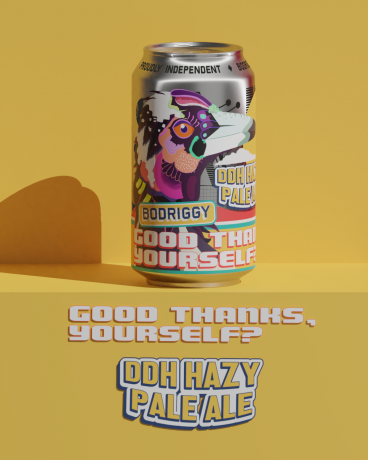 Image of Bodriggy Good Thanks, Youself? DDH Hazy Pale Ale