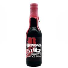 NERD Override Imperial Chocolate Milkshake Stout (Strawberry Edition)