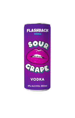 Flashback Vodka Sour Grape Pre Mix