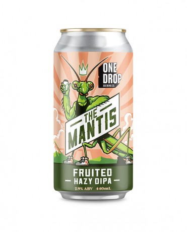 Image of One Drop The Mantis Fruited Hazy DIPA