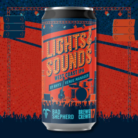 Image of Bad Shepherd Lights & Sounds West Coast IPA
