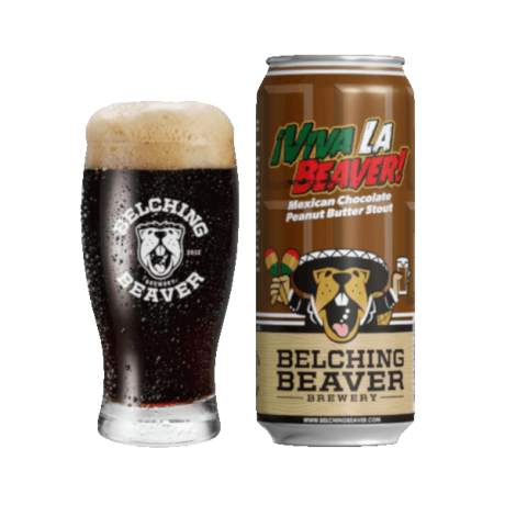 Image of Belching Beaver Viva La Beaver Mexican Choc Peanut Butter Stout