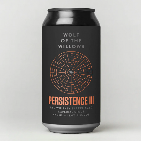 Image of Wolf Of The Willows Persistence 3 Rye Whisky Barrel Aged Imperial Stout